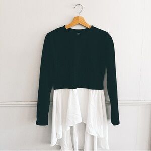 SHEIN > Asymmetrical Layered Blouse